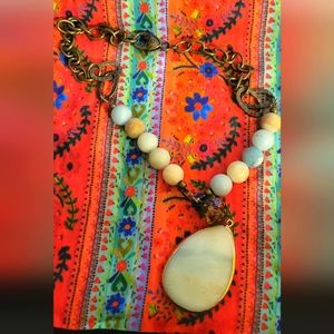 Stone Bead Necklace
